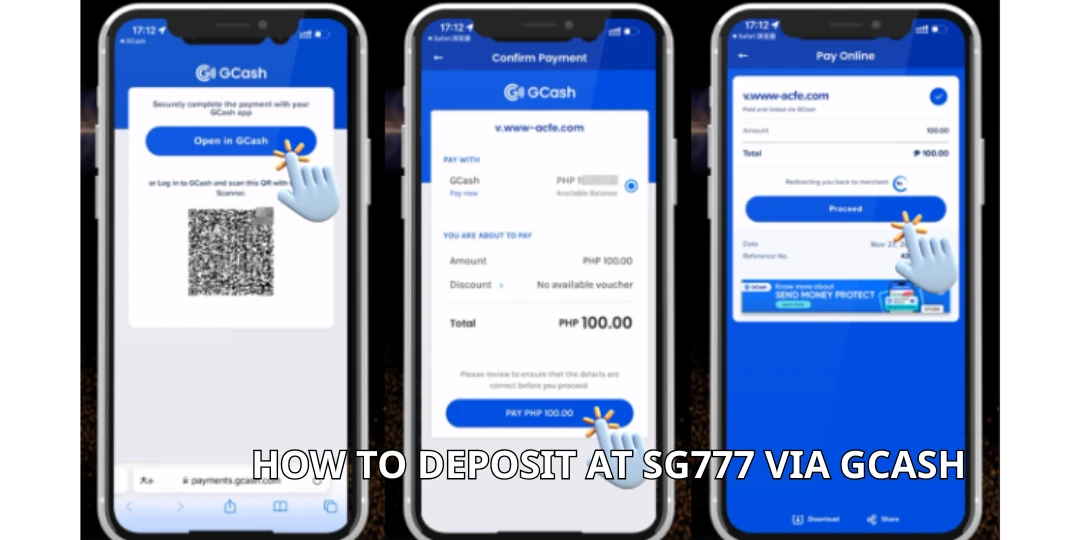 _How to Deposit at Sg777 via Gcash sg777