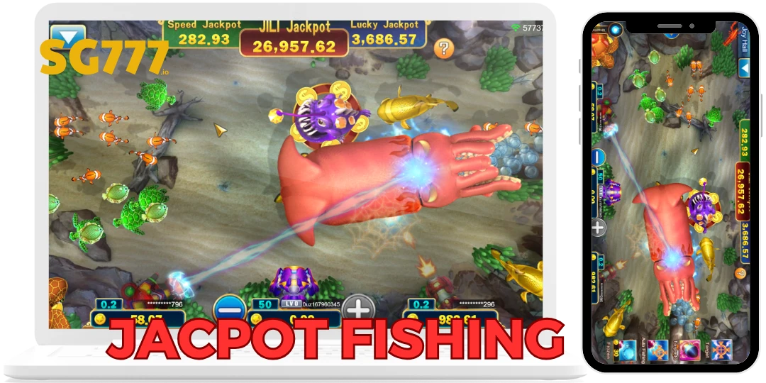 Pangkalahatang-ideya ng Jackpot Fishing na jili at sg777